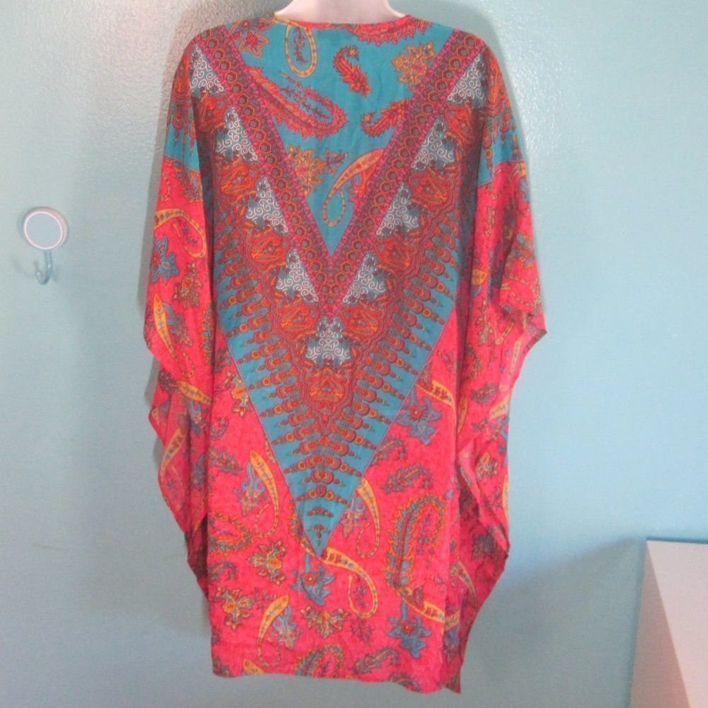 TOLANI Silk Kimono Size M - Picture 7 of 12